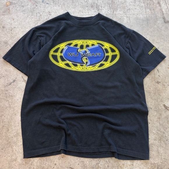 Wu Wear Other - Vtg 90s Globe Wu Wear T Shirt Mens XL Black Hip Hop Single stitch Wu Tang Clan